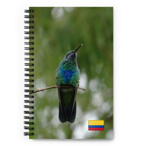 Libreta de notas con espiral de Colombia