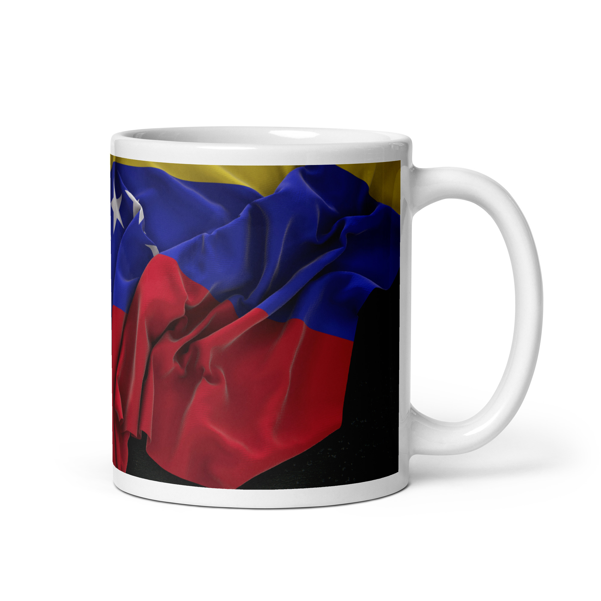 Taza blanca brillante - Imagen 2