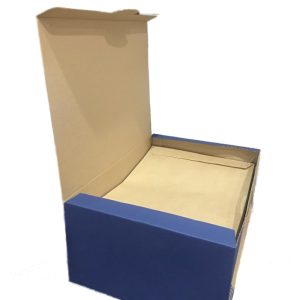 Caja de 250 Sobres 35cm x 25cm Kraft 80 Grs Autoadhesivo Con Tira De Silicona para folios